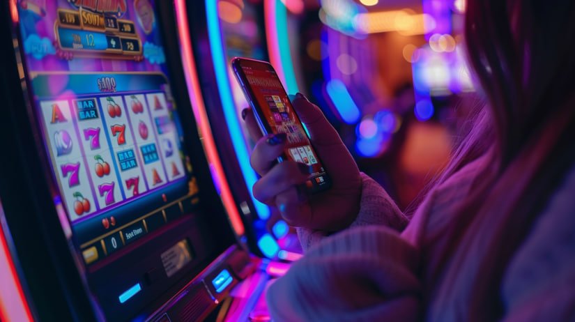 Dealer langsung di meja Live Casino dengan suasana modern dan profesional